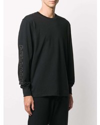 schwarzes Langarmshirt von rag & bone