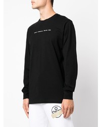 schwarzes Langarmshirt von Off-White