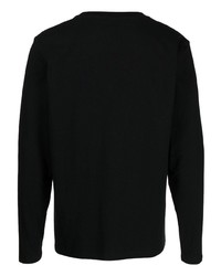 schwarzes Langarmshirt von Moschino