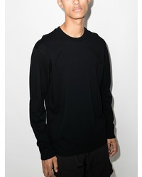 schwarzes Langarmshirt von Reigning Champ