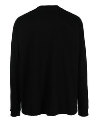 schwarzes Langarmshirt von John Elliott