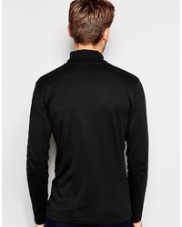 schwarzes Langarmshirt von Esprit