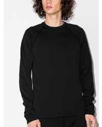 schwarzes Langarmshirt von Reigning Champ