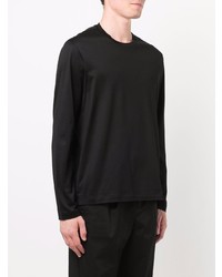 schwarzes Langarmshirt von Brioni