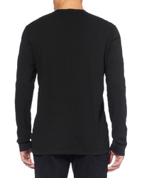 schwarzes Langarmshirt von James Perse