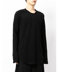 schwarzes Langarmshirt von Julius