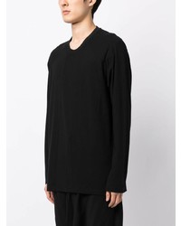 schwarzes Langarmshirt von Julius