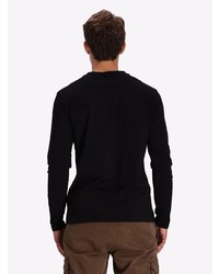 schwarzes Langarmshirt von BOSS