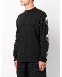 schwarzes Langarmshirt von 44 label group