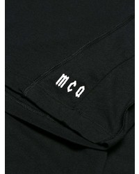 schwarzes Langarmshirt von McQ Alexander McQueen