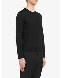 schwarzes Langarmshirt von Prada