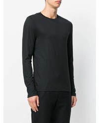 schwarzes Langarmshirt von Michael Kors Collection