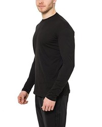 schwarzes Langarmshirt von Lower East