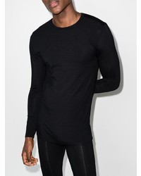 schwarzes Langarmshirt von Zimmerli