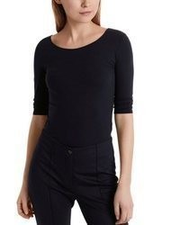 schwarzes Langarmshirt von Marc Cain