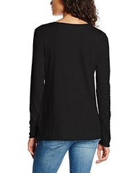 schwarzes Langarmshirt von Marc O'Polo