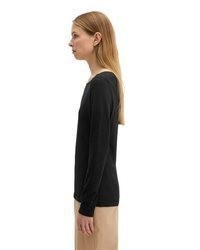 schwarzes Langarmshirt von Marc O'Polo