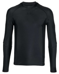 schwarzes Langarmshirt von Marine Serre