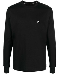 schwarzes Langarmshirt von Marine Serre