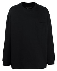 schwarzes Langarmshirt von Martine Rose