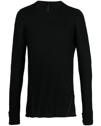 schwarzes Langarmshirt von Masnada