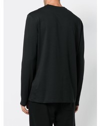 schwarzes Langarmshirt von Versace Collection