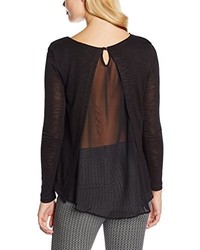 schwarzes Langarmshirt von Mexx