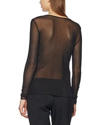 schwarzes Langarmshirt von Mexx