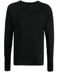 schwarzes Langarmshirt von MM6 MAISON MARGIELA