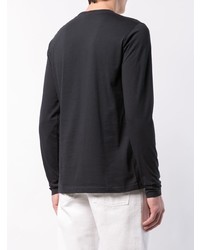 schwarzes Langarmshirt von Norse Projects