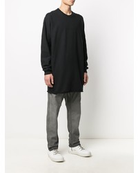 schwarzes Langarmshirt von 11 By Boris Bidjan Saberi