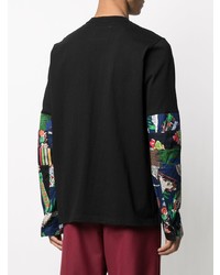 schwarzes Langarmshirt von Sacai