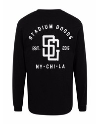 schwarzes Langarmshirt von Stadium Goods