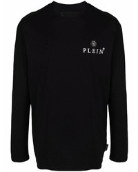 schwarzes Langarmshirt von Philipp Plein