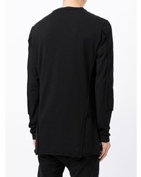 schwarzes Langarmshirt von Masnada