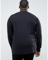 schwarzes Langarmshirt von Asos