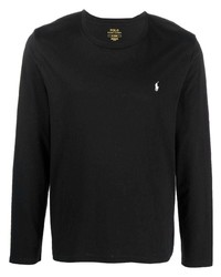 schwarzes Langarmshirt von Polo Ralph Lauren