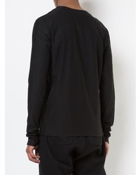 schwarzes Langarmshirt von Individual Sentiments