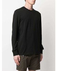 schwarzes Langarmshirt von DSQUARED2