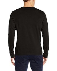 schwarzes Langarmshirt von s.Oliver