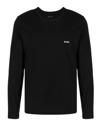 schwarzes Langarmshirt von BOSS