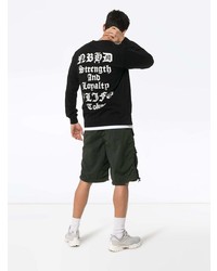 schwarzes Langarmshirt von Neighborhood