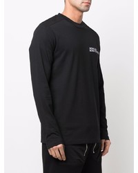 schwarzes Langarmshirt von Moncler