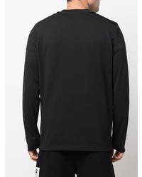 schwarzes Langarmshirt von Moncler