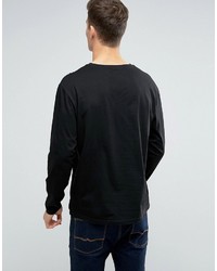 schwarzes Langarmshirt von Cheap Monday