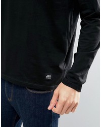 schwarzes Langarmshirt von Cheap Monday