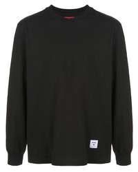 schwarzes Langarmshirt von Supreme