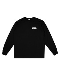 schwarzes Langarmshirt von Supreme