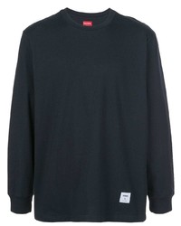 schwarzes Langarmshirt von Supreme