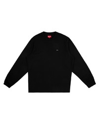 schwarzes Langarmshirt von Supreme